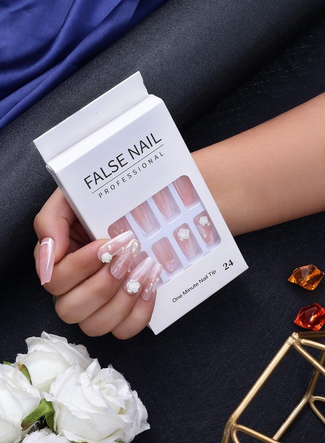 KILLFE Artifical Nails For Women | Reusable | Vibrant | Durable Acrylic Nails | Multicolor (NP-123) - Image 4