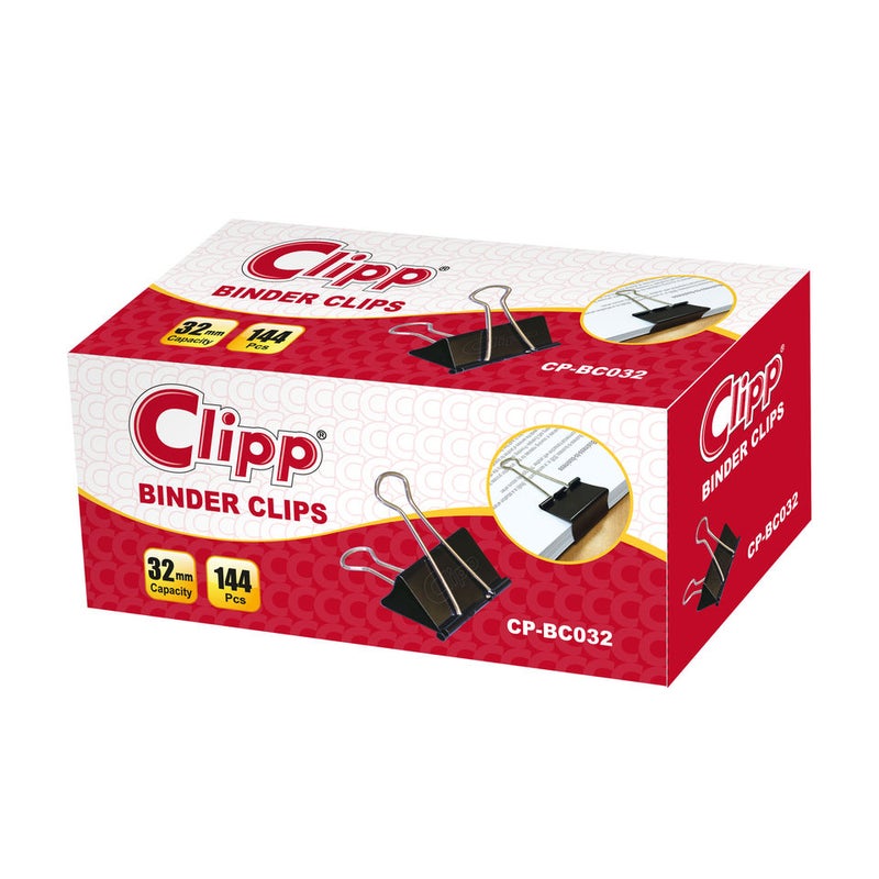 CLIPP Binder Clips - 32Mm