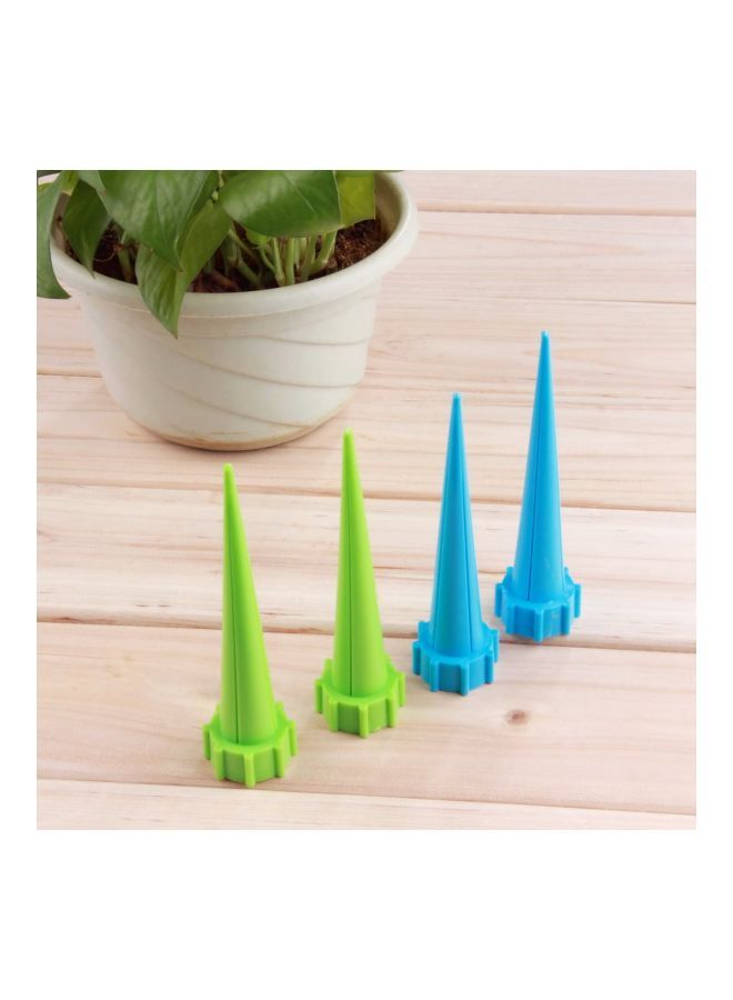 NIBEMINENT 4-Piece Watering Cone Spike Green/Blue  - Image 5