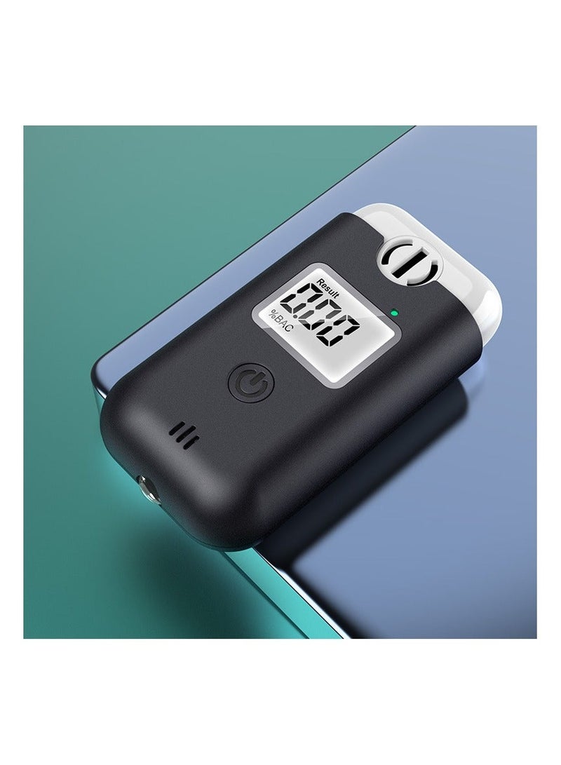 Portable Alcohol Tester Alcohol Breathalyzer, Digital Led Display Quick Response, Professional Accurate Detection Breath Analyzer Detector for Family, Personal, Driver - Image 5