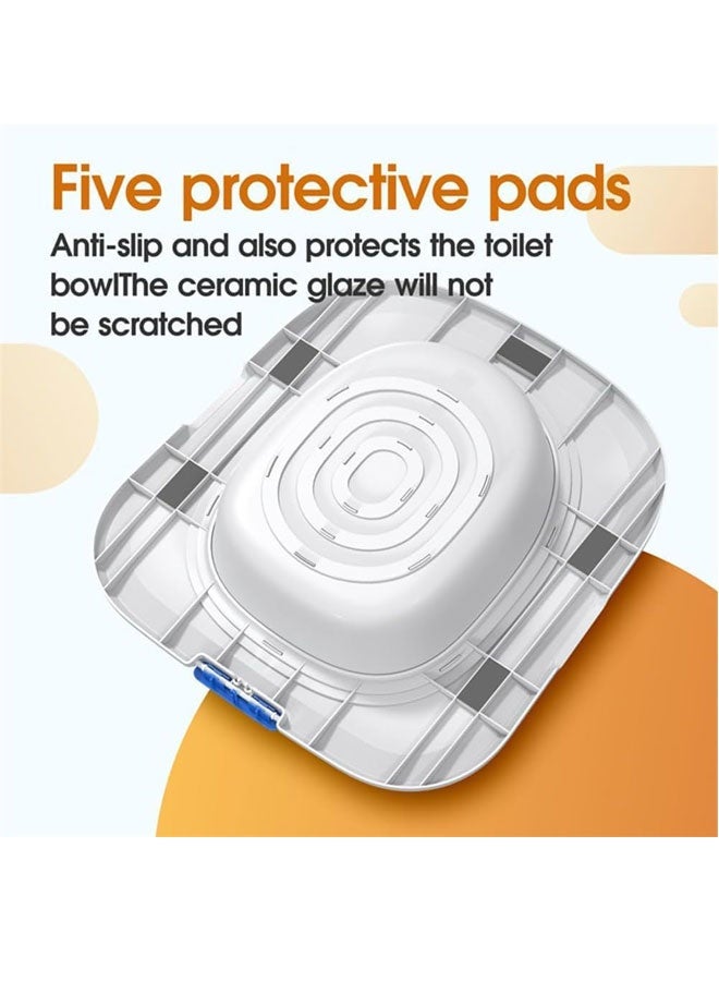 Cat Toilet Trainer, Eco-Friendly, ABS Material, Universal Fit, Detachable Design,Pet Hygiene And Cleaning, Portable And Easy-To-Use Cat Toilet Training Device - Image 2