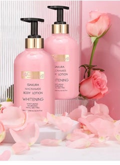 SAKURA Shawill makeup sakura niacinamide body lotion whitening  - Image 4