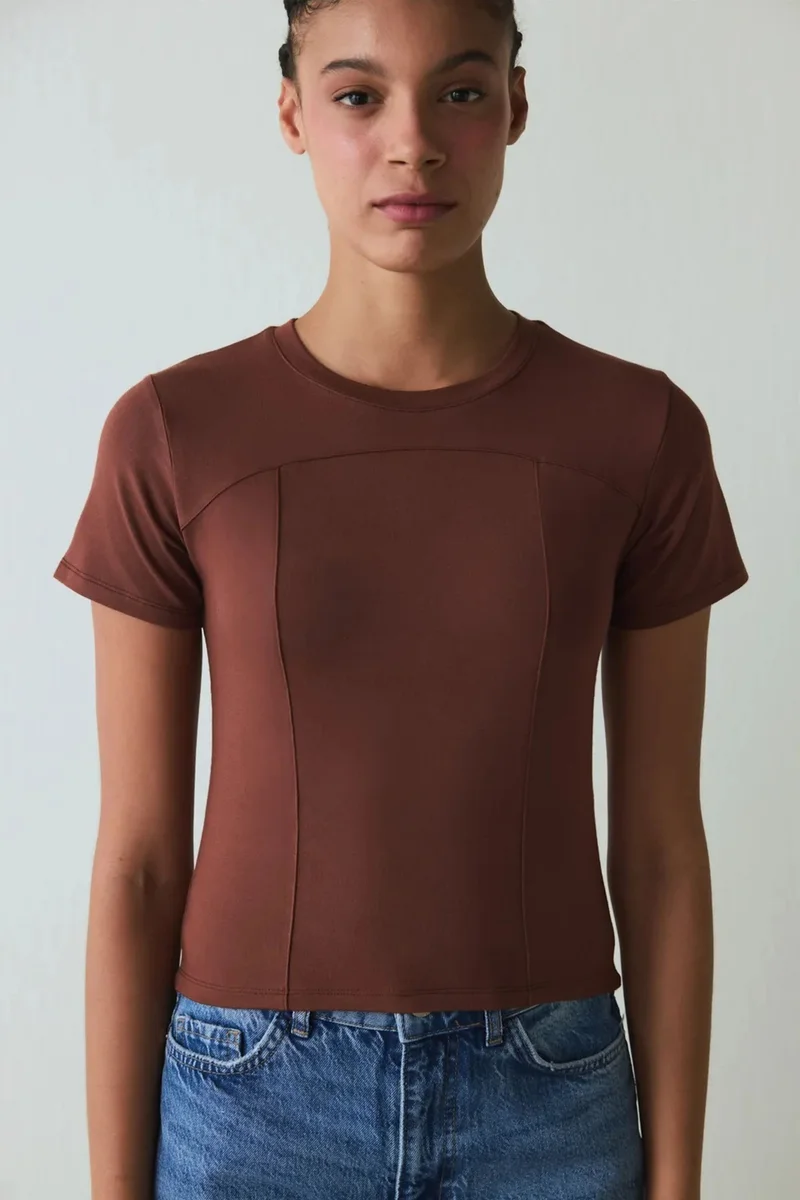 Penti PENTI Women's Crew Neck Slim Fit Modal