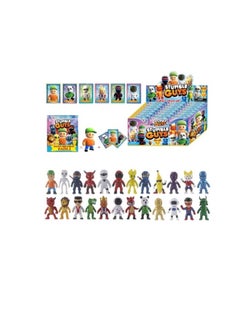 24Pcs/Set Stumble Guys Figures, Anime Toyfigure Q Version Action Figure PVC Model Toys Cake Decorations Gift for Kids