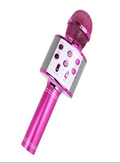 Generic Wireless Microphone, Toy for Kids And Adults, Karaoke Gift (Pink)  - Image 1