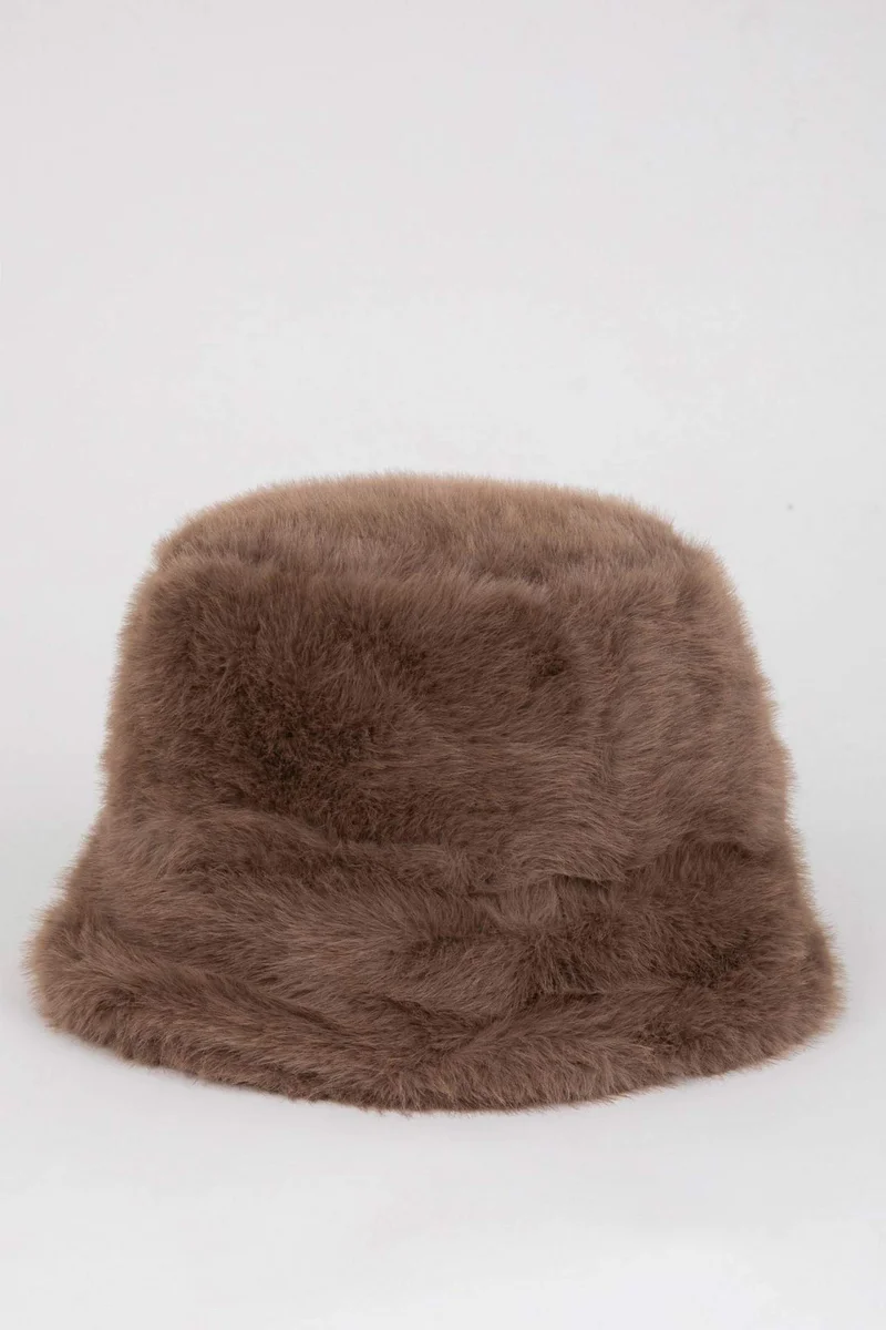 Defacto  Woman Plush Bucket Hat for Women | Best Price UAE