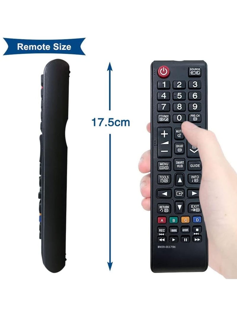 ELTRAZONE New Replacement Remote Control for Samsung TV BN59-01175N for All Samsung Smart TVs - No Setup Required, IR Samsung Remote Control with battery - Image 5
