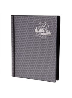 Monster Protectors Monster 4 Pocket Trading Card Album20 Side Loading Theft Deterrent Padded Pages For Extra Protectiondeluxe Binder Holds 160 Yugioh Mtg Magic The Gathering Pokémon & Sport Cards Holofoil Black  - Image 2