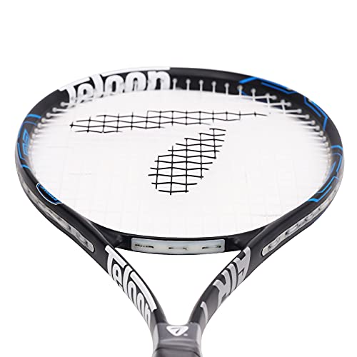 Teloon Tennis Rackets for Adults 2 pcs Recreational -27 inch Tennis Racquet for Men and Women College Students Beginner Tennis Racket.… (Black-Pink) - Image 4