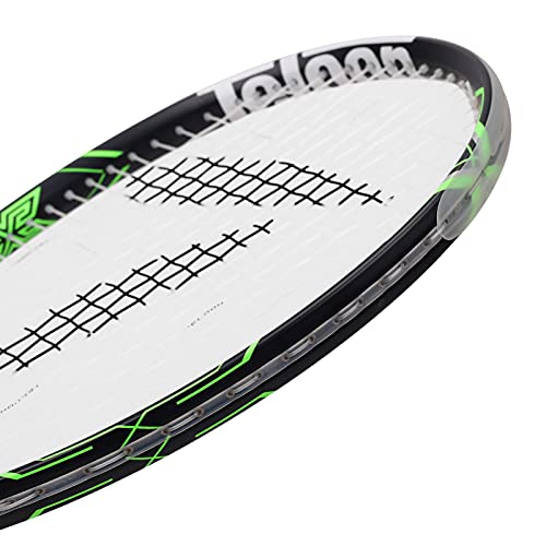 Teloon Tennis Rackets for Adults 2 pcs Recreational -27 inch Tennis Racquet for Men and Women College Students Beginner Tennis Racket.… (Black-Pink) - Image 5