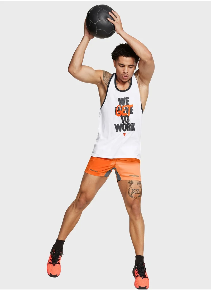 UNDER ARMOUR Project Rock Get To Work Tank
