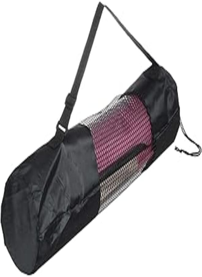 Spurt - SPURT Yoga Mat with Black Carrying Bag Size 175x61cm Thicknes 6MM Light Pink - Image 1