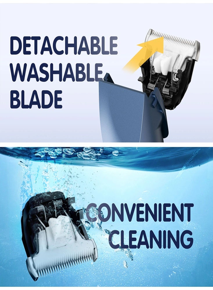 Quiet Cat Clippers for Matted & Long Hair, 2-Speed Cordless Pet Shaver Grooming Kit for Cats, Small Dogs & Animals - Image 5