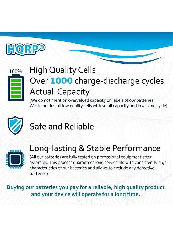 HQRP - Battery Compatible With Philips Norelco 835Rx 875Rx 8825Xl 8845Xl 8846Xl 885Rx Hq8885 Razorshaver Plus Screwdriver - Image 1