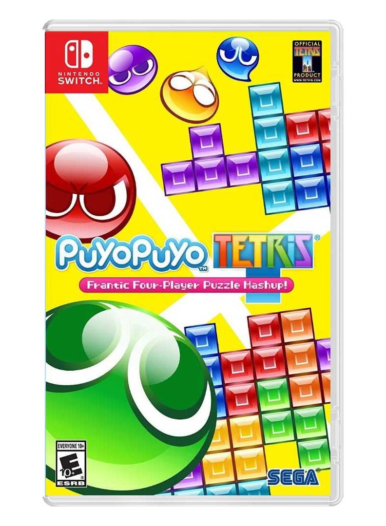 SWITCH 0 Puyo Puyo Tetris for Nintendo Switch – Four-Player Puzzle Battle Game - Image 1