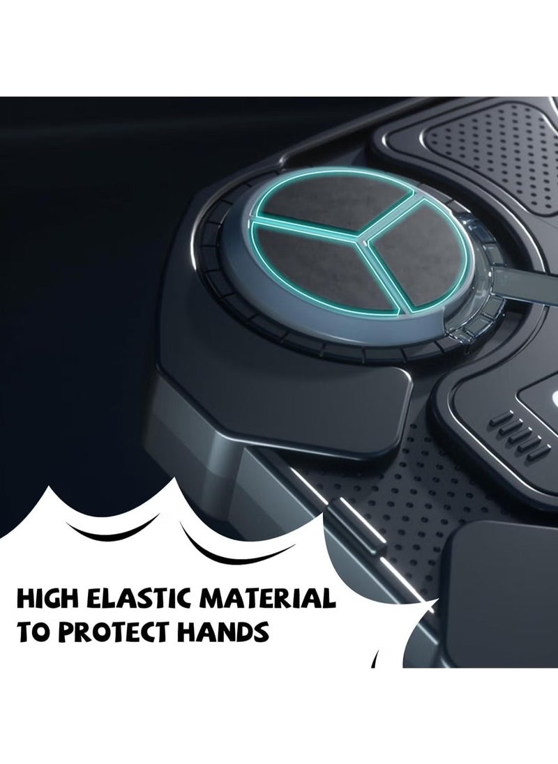 ELTRAZONE آلة الملاكمة الموسيقية للأطفال | لعبة الملاكمة الذكية بتقنية البلوتوث | معدات هدف الملاكمة المثبتة على الحائط مع قفازات الملاكمة | تمرين ممتع للأولاد والبنات | تدريب على اللياقة البدنية والتنسيق - Image 5