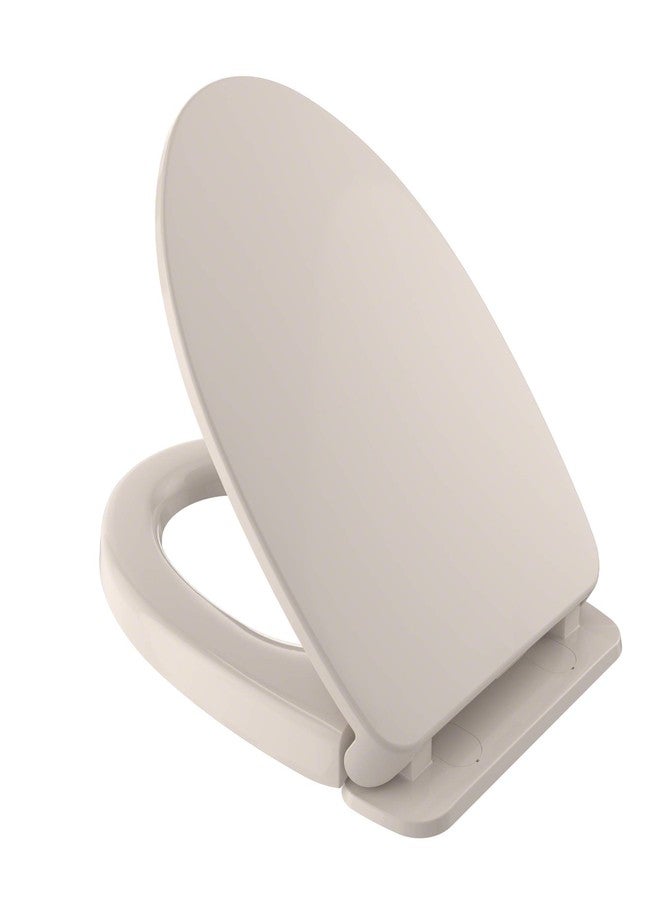 توتو غطاء ومقعد مرحاض TOTO SoftClose Slow-Close Elongated Toilet Seat and Lid, Sedona Beige - SS124#12 - Image 1