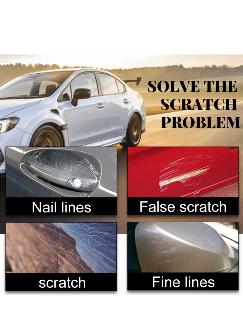 RAYHONG Car Scratch Repair Nano Spray, Car Scratch Removal Spray, Paint Restorer Spray, Scratch and Swirl Remover, Ceramic Coat Car Paint Sealant, Magic Scratch Remover for Cars, with Sponge (100ml) - Image 2
