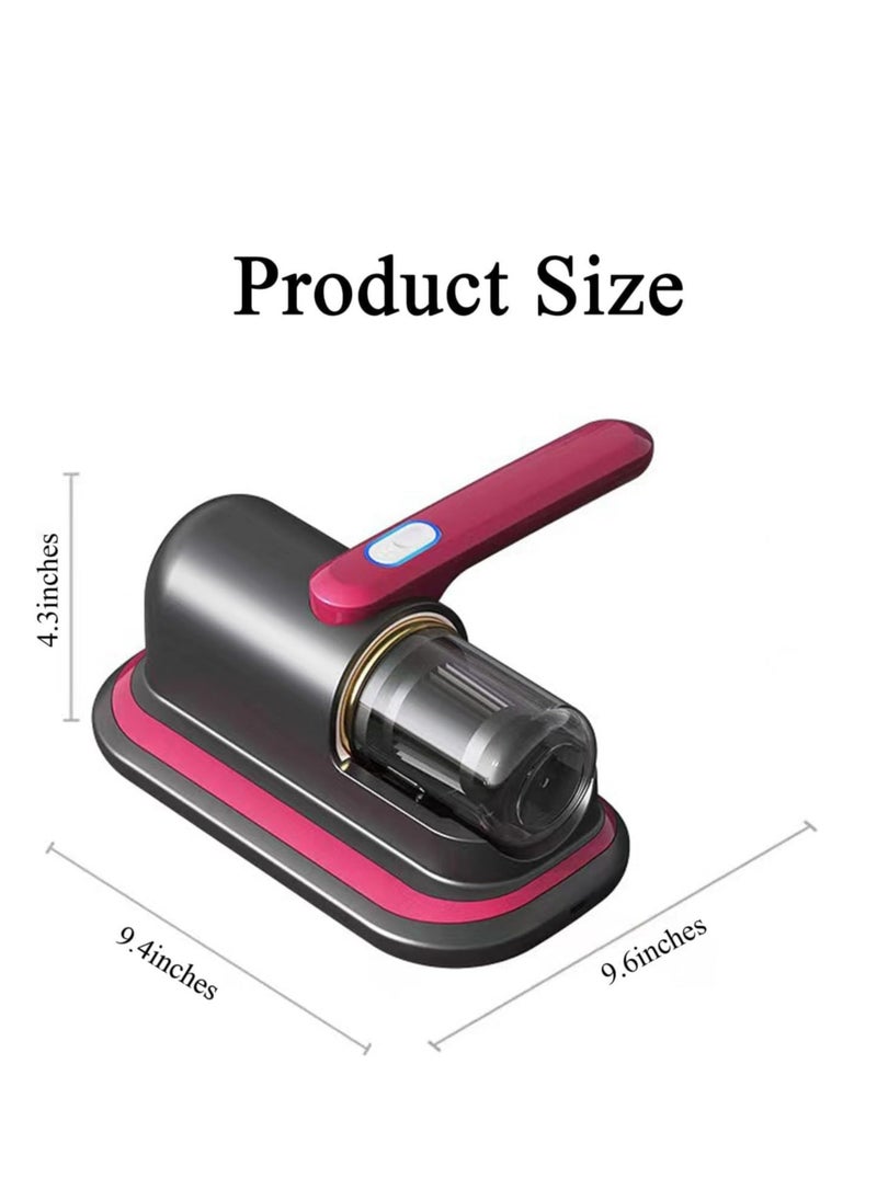 "Upgraded Cordless UV Bed Vacuum Cleaner – Handheld Device for Deep Cleaning Mattresses, Bedding, Sofas, Carpets, and Fabric Surfaces"