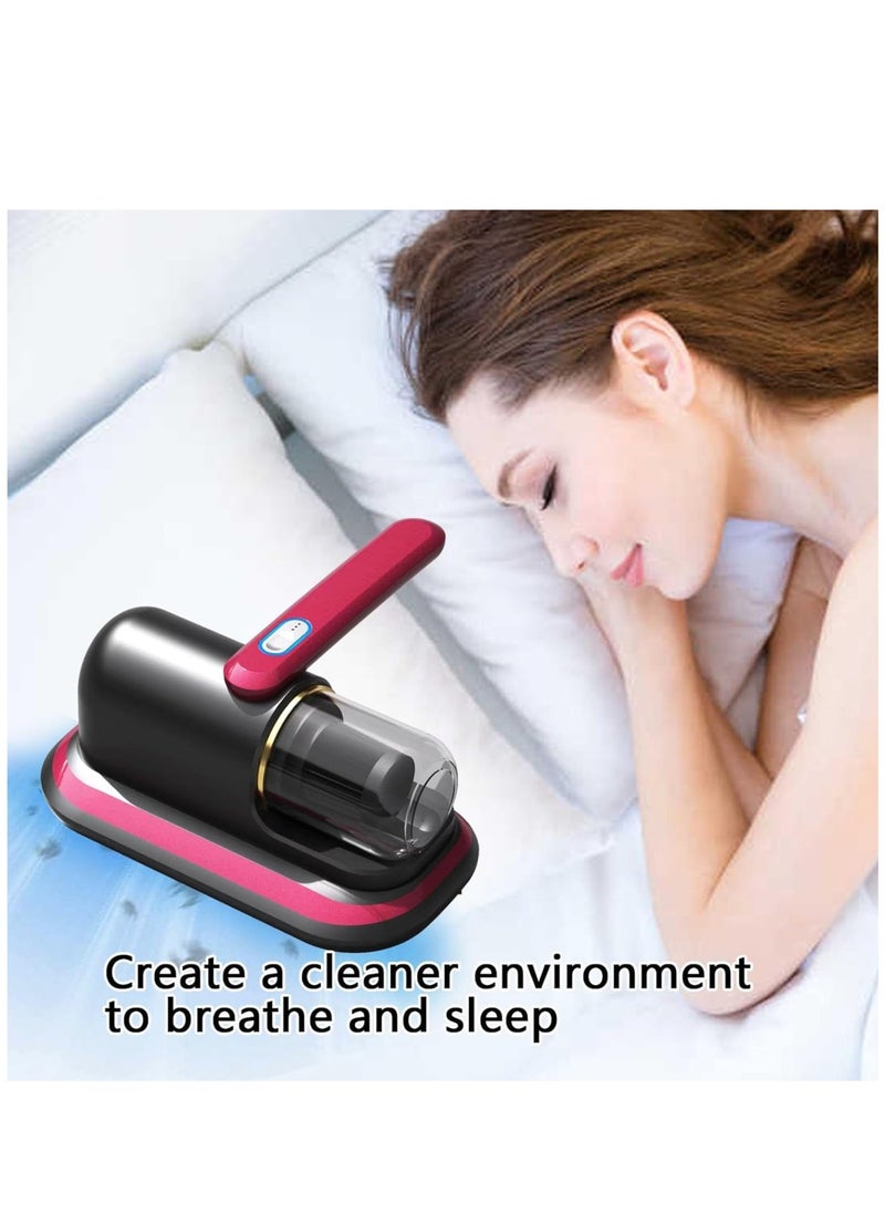 "Upgraded Cordless UV Bed Vacuum Cleaner – Handheld Device for Deep Cleaning Mattresses, Bedding, Sofas, Carpets, and Fabric Surfaces"