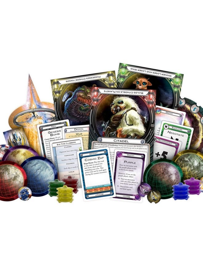 Fantasy Flight Games Cosmic Encounter 42Nd Anniversary Edition Board Game Classic Strategy Game Of Intergalactic Conquest For Kids And Adults Ages 14+ 35 Players 12 Hour Playtime Made By Fantasy Flight Games  - Image 4