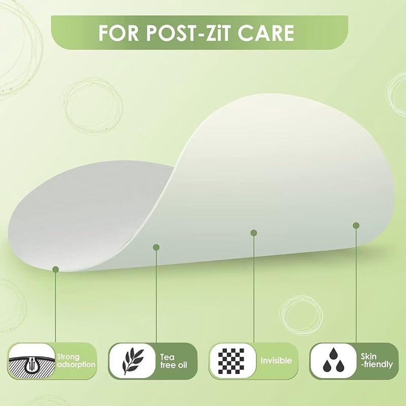 AUSLKA Blemishes Patches - 44 Strips, Hydrocolloid Dots - Large Blemishes Patch - Blemishes Stickers - Zit Breakouts - Suitable for Larger Area Outbreaks - Image 2