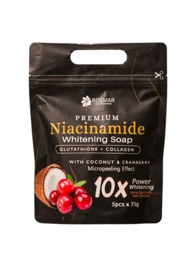 Rosmar Premium Niacinamide 10X Power Whitening Soap - Image 2