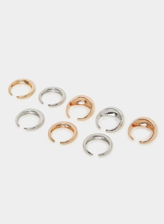 Styli Styli Set of 8 - Plain Cuff Ring  - Image 3