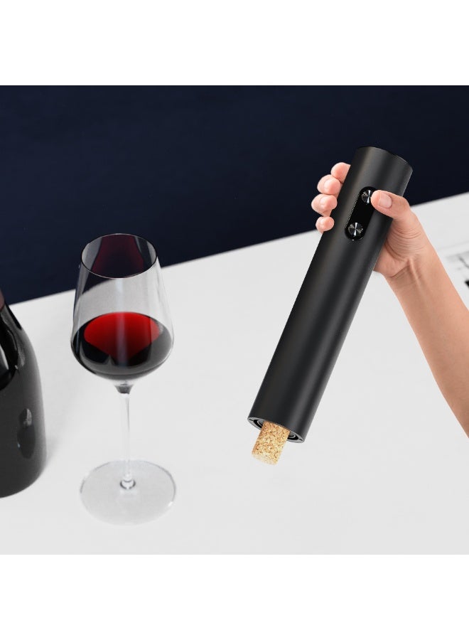 Blossom Electric Wine Bottle Opener Set Rechargeable Automatic Bottle Opener Wine Opener with Tin Foil Cutter Automatic Bottle Opener Wine Opener with Stopper for Wine Lovers Gift  - Image 4