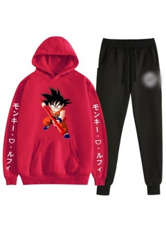 KUYING New Dragon Ball Hooded Hoodie Set  - Image 1
