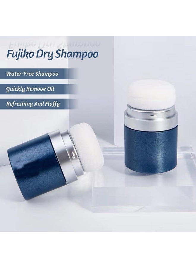 PON Fujiko Pon Pon Powder Dry Shampoo for Women from Japan,Shampoo Powder, Absorbing Oil Hair Powder Mattifying Root Shampoo Travel Size Dry Shampoo Vegan Matte Finish Hair Powder Invisible Dry Shampoo - Image 5