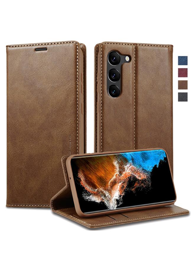 The Bros Case For Samsung Galaxy S24 RFID Anti-theft Leather Phone Case