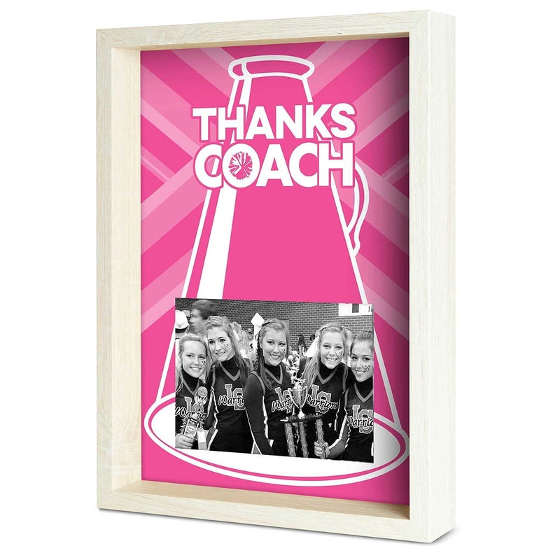 ChalkTalkSPORTS Premier Cheer Frame  Thanks Coach