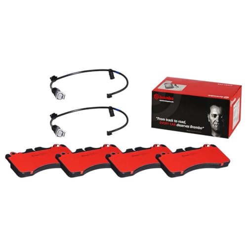Brembo مجموعة وسادات فرامل قرص السيراميك الممتازة Brembo P83154N الأمامية لسيارات LEXUS OE# 044650W151 - Image 3