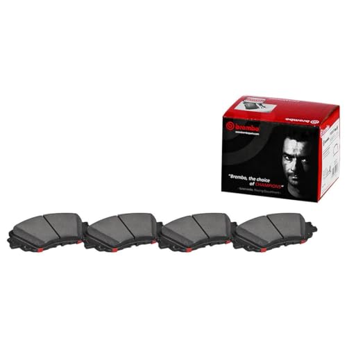 Brembo مجموعة وسادات فرامل قرص السيراميك الممتازة Brembo P83154N الأمامية لسيارات LEXUS OE# 044650W151 - Image 4