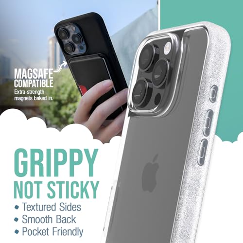 Smartish® iPhone 16 Pro Clear Case - Gripmunk [Lightweight + Protective] Slim Drop Tested Ultra Thin Grip Cover for Apple iPhone 16 Pro - Clearly Clear - Image 2