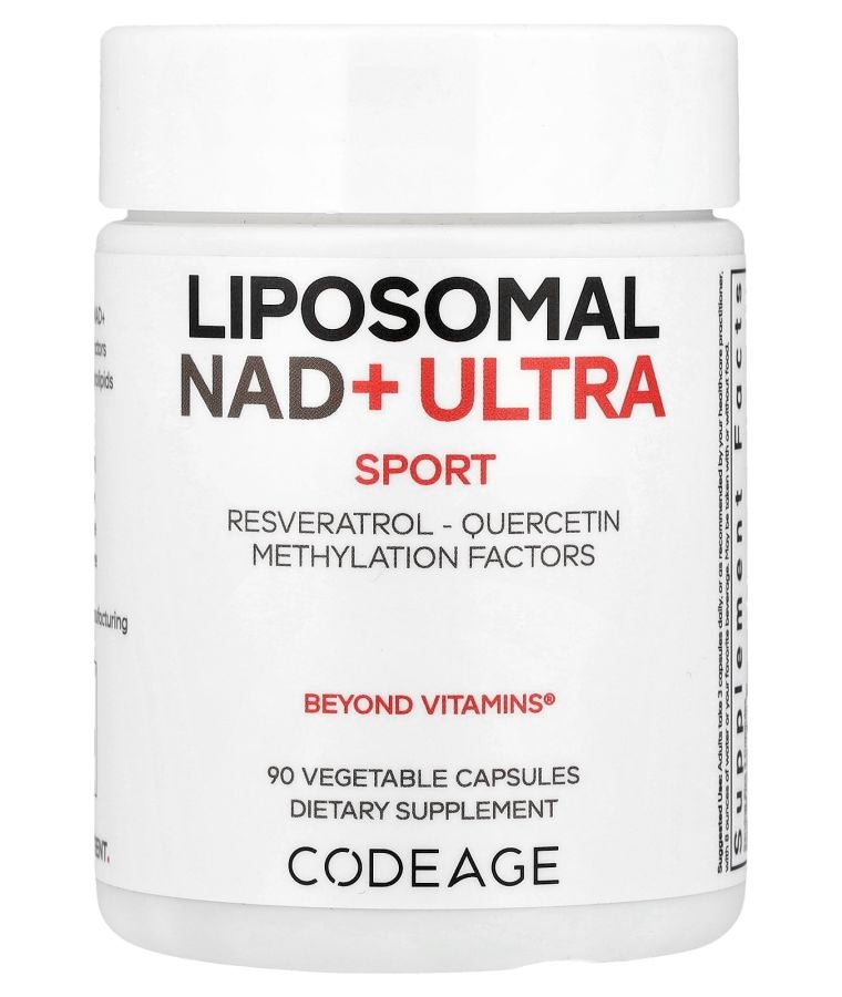 Codeage Sport Liposomal NAD+ ULTRA 90 Vegetable Capsules