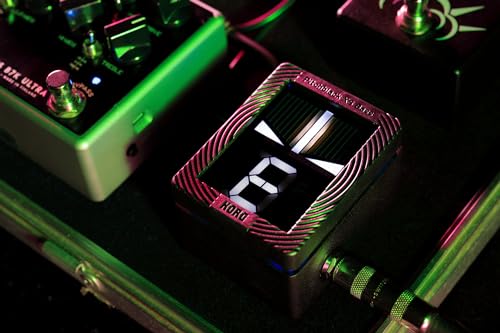Korg Pitchblack XS Compact Chromatic Bass Guitar Pedal Tuner w Four Display Modes and High Visibility Display PBXSBASS - Image 3