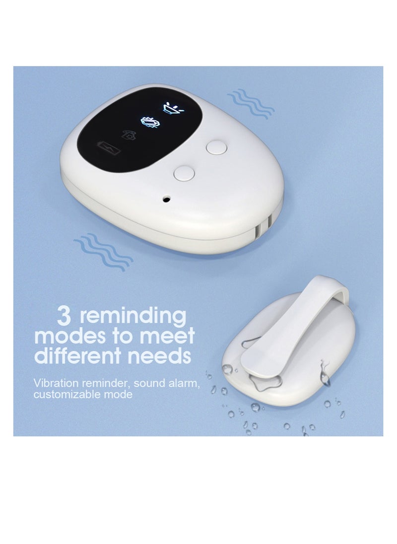 JYX-735 Split elderly and toddler urine alarm rechargeable wireless bedwetting alarm sound vibration