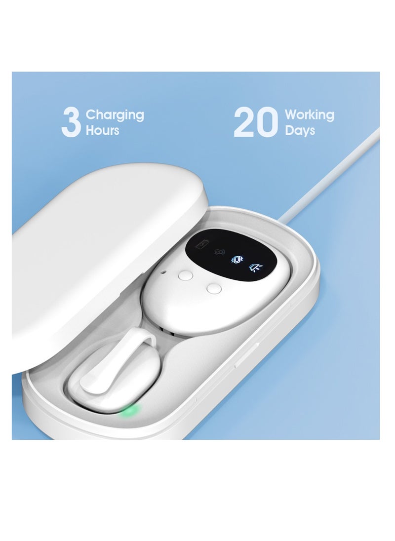 JYX-735 Split elderly and toddler urine alarm rechargeable wireless bedwetting alarm sound vibration