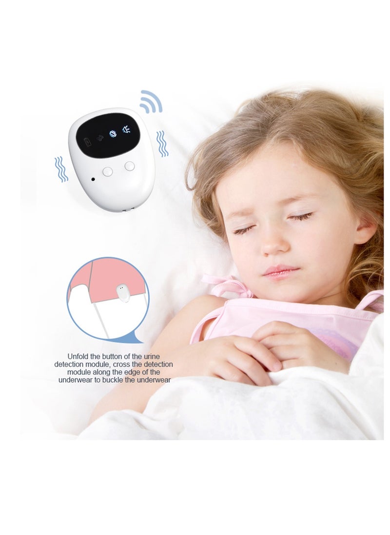 JYX-735 Split elderly and toddler urine alarm rechargeable wireless bedwetting alarm sound vibration
