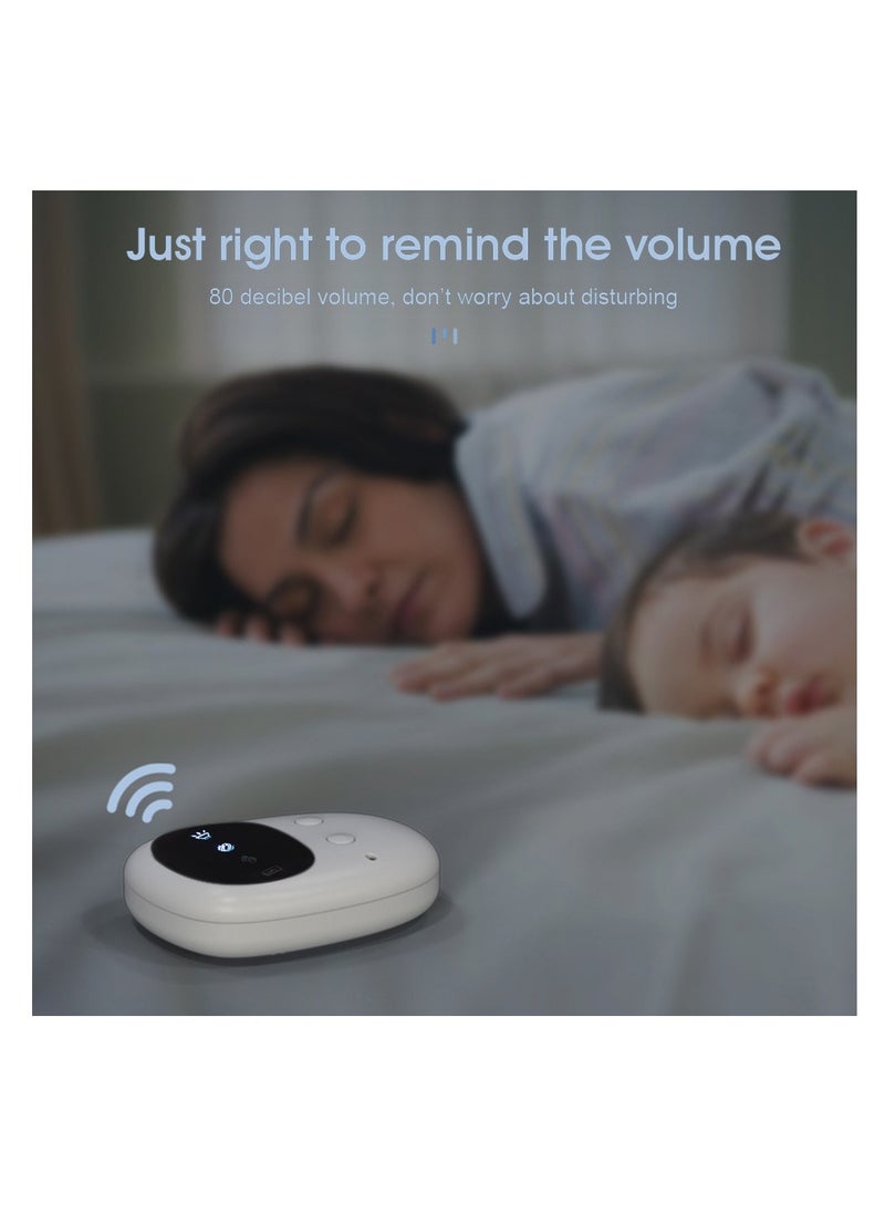 JYX-735 Split elderly and toddler urine alarm rechargeable wireless bedwetting alarm sound vibration