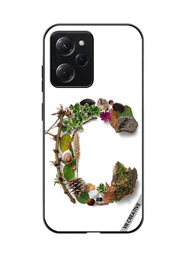 VR CREATIVE Protective Case Cover For Xioami Pcoo X5 Pro Alphabet C Design Multicolour - Image 1