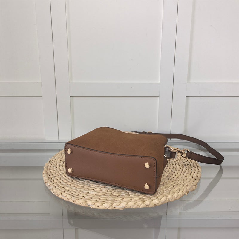 2024 Women'S New Eliza Carryall Hand Crossbody Bag Yellow Ochre Mini Flip Shoulder Waiffe Bag - Image 4