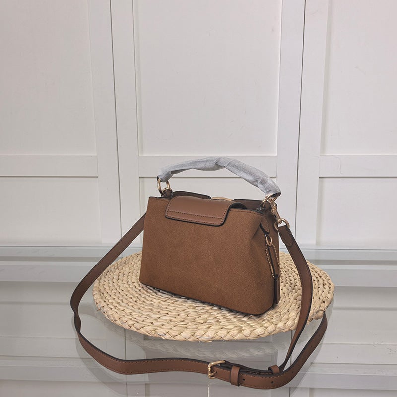 2024 Women'S New Eliza Carryall Hand Crossbody Bag Yellow Ochre Mini Flip Shoulder Waiffe Bag - Image 3