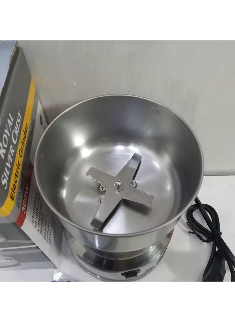 Royal Silver Crest Royal Silver Crest G-8200 High-Power Electric Spice, Coffee, Nut & Grain Grinder – Precision Grinding & Durable Performance  - Image 4