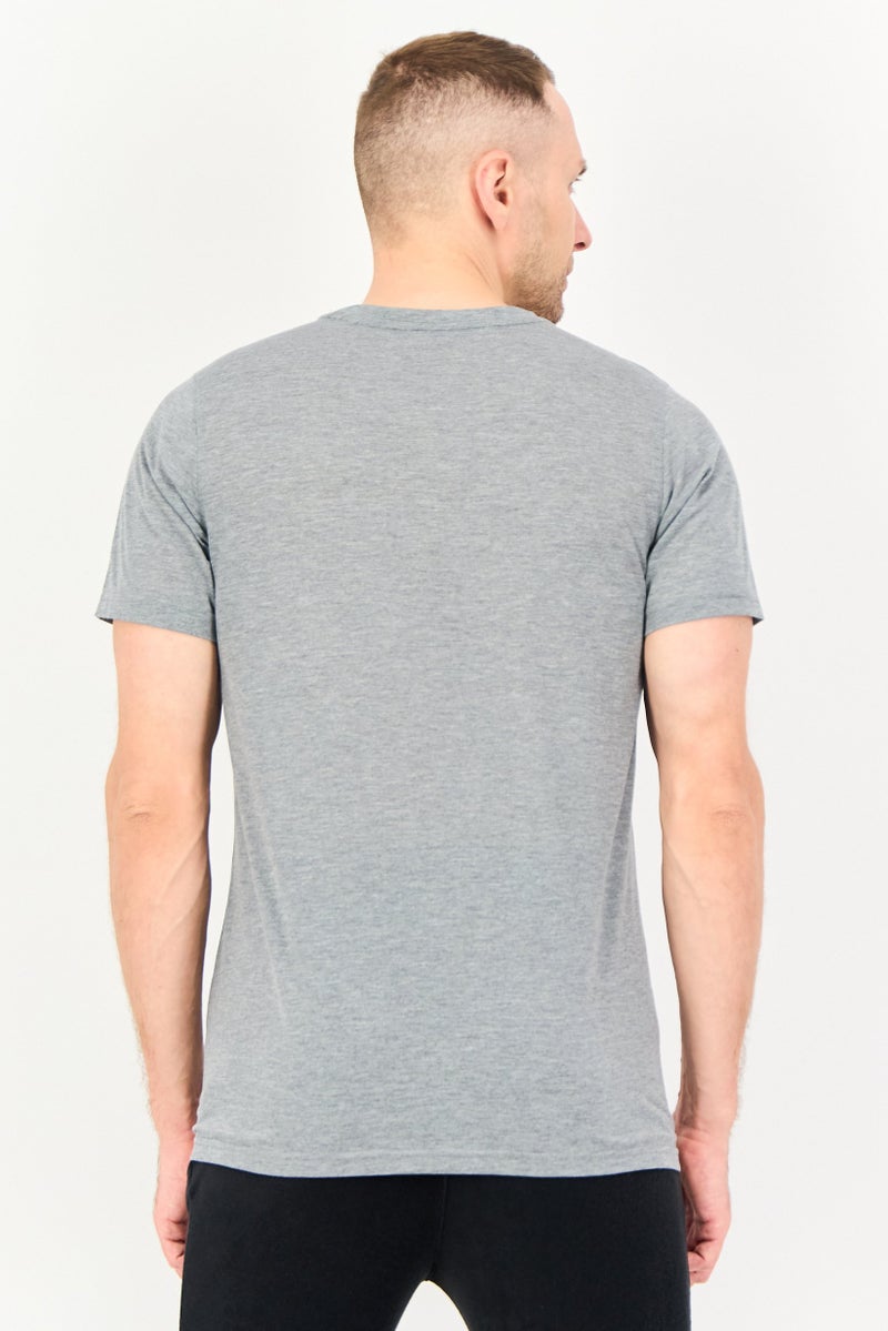 PUMA Men Sportswear Fit Short Sleeve Outdoor T-Shirt, Grey - Image 4