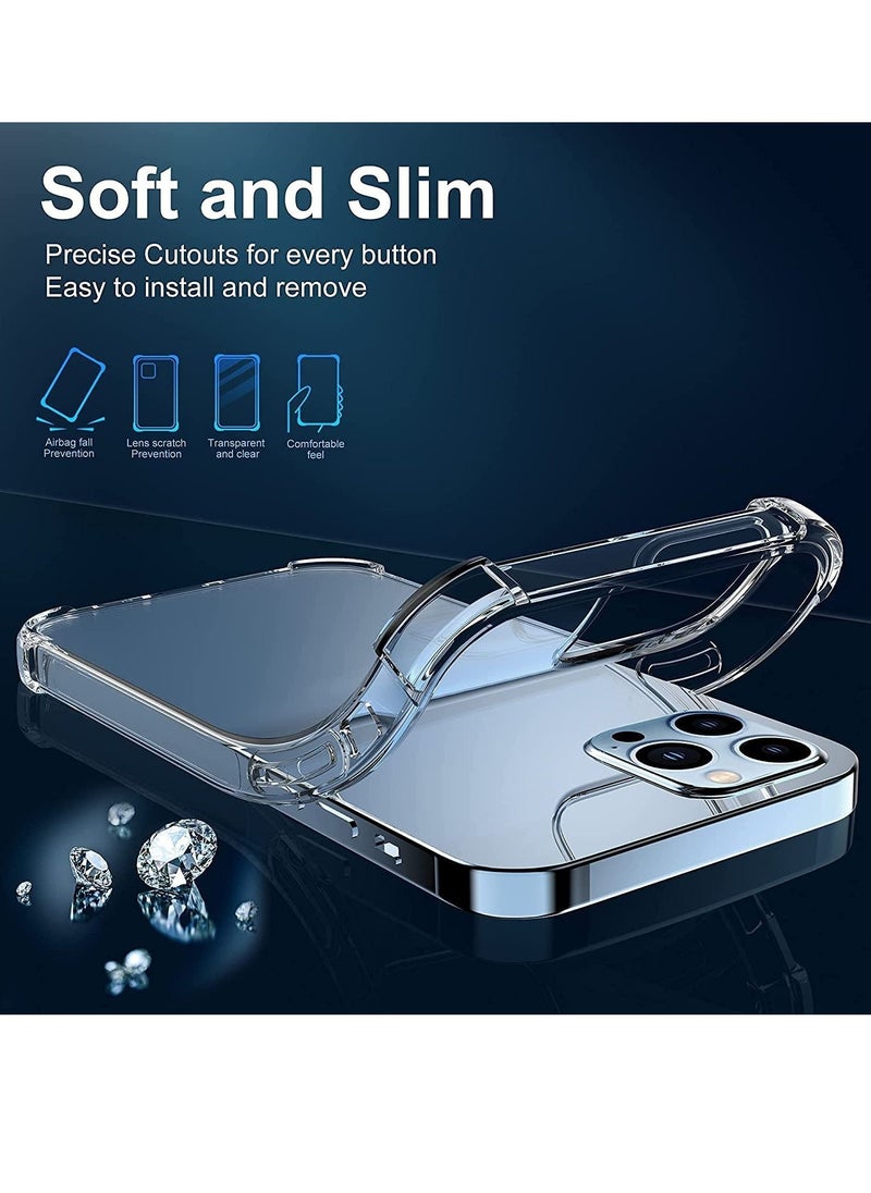 Houmt Case Cover For iPhone 14 Pro Max Ultra Slim Thin And Scratch Resistant Soft Silicone Protective Crystal Clear Case Cover for iPhone 14 Pro Max 2022  - Image 3