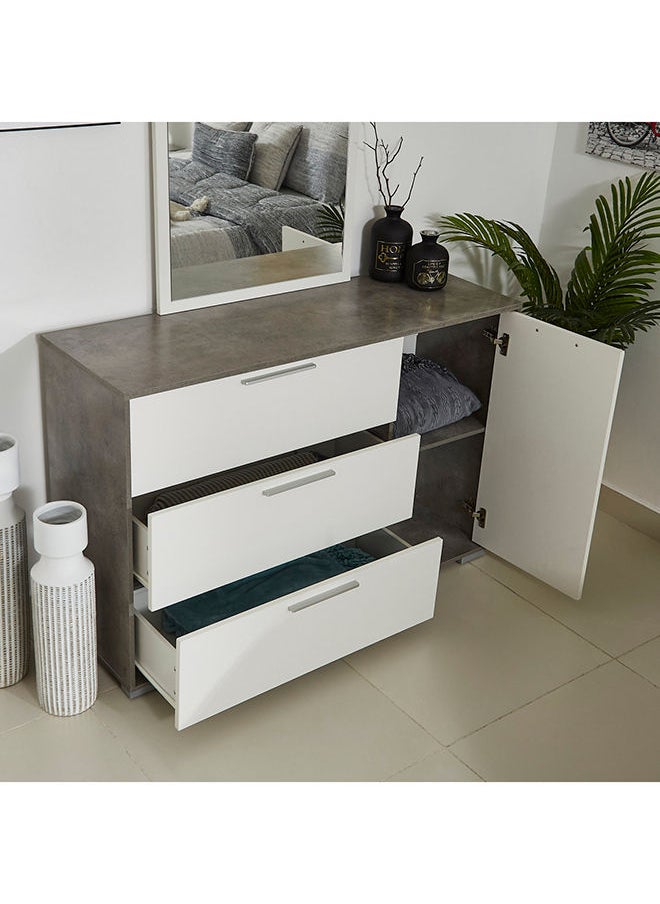 Home Box Patara 3-Drawer 1-Door Master Dresser Without Mirror 39x80x117.2cm  - Image 2
