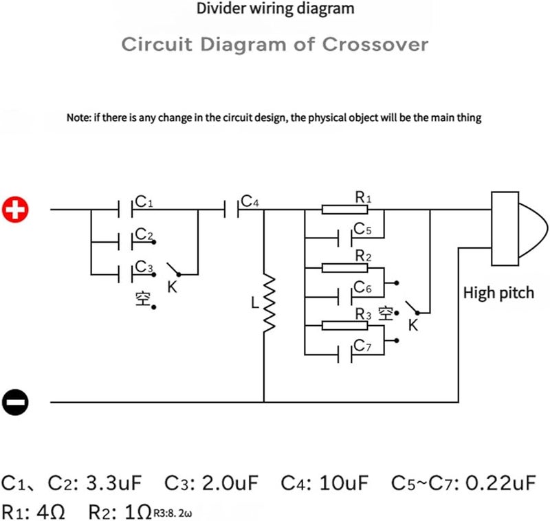 WEAH 115 شبكة مكبر صوت محسنة ملفات عالية النفاذية 8 6 4 أوم ممانعة - Image 4